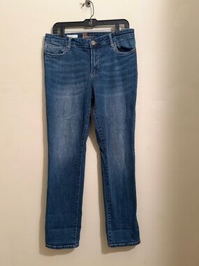 Kut from the Kloth Katy Bootcut Jeans Medium Wash Stretch Denim Size 10